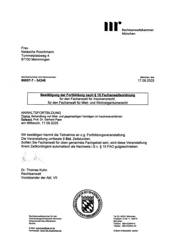 Zertifikat Fortbildungsnachweis_Fachanwalt2